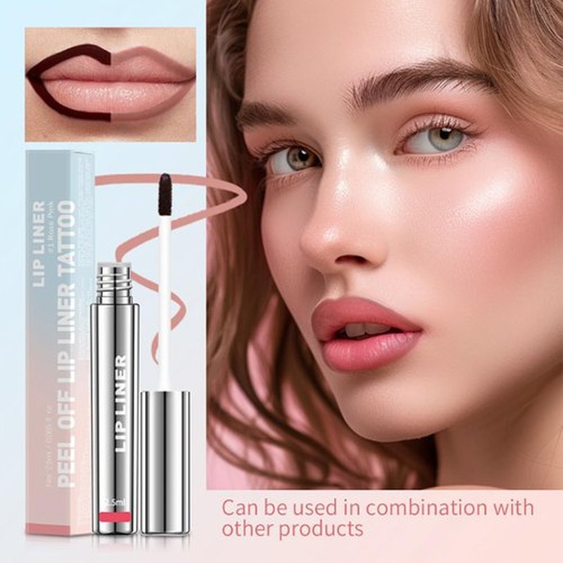 KDGENG Velleara Lip Stain, Veldoro Lip Stain, Veldoro Peelix Peel Off Lip Liner, Peelix Peel Off Lip Liner Stain, Timbersonic Peel Off Lip Liner, Lip Stain Long Lasting Waterproof (#Neutral Mauve)