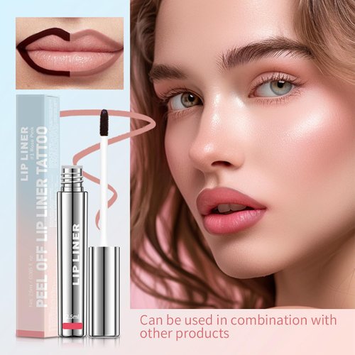 KDGENG Velleara Lip Stain, Veldoro Lip Stain, Veldoro Peelix Peel Off Lip Liner, Peelix Peel Off Lip Liner Stain, Timbersonic Peel Off Lip Liner, Lip Stain Long Lasting Waterproof (#Brow)