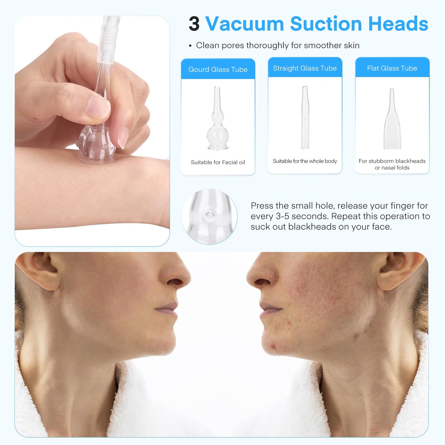 Yofuly 3 in 1 Micro-der-mabrasion Machine with Spray Gun