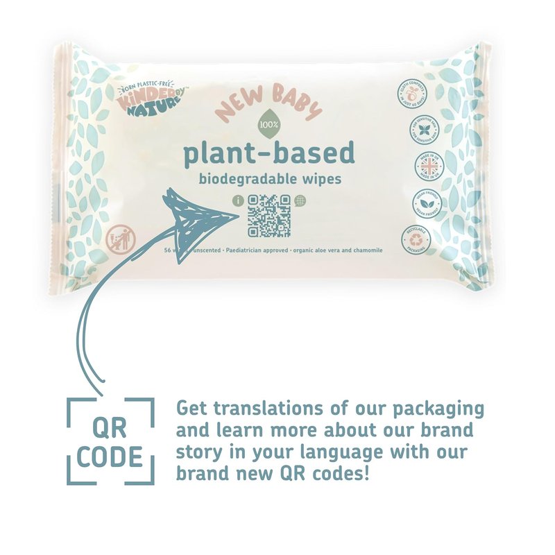 Plant-Based Baby Wipes - 100% Biodegradable & Compostable | 672 Count, 99% Plant-Based Ingredients