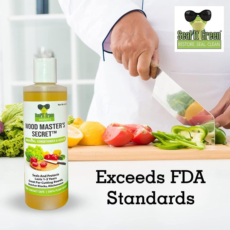 Non-Toxic Cutting Board Oil - Food Safe Conditioner & Sealer | 8 Oz - Ideal for Butcher Blocks & Wood Counters