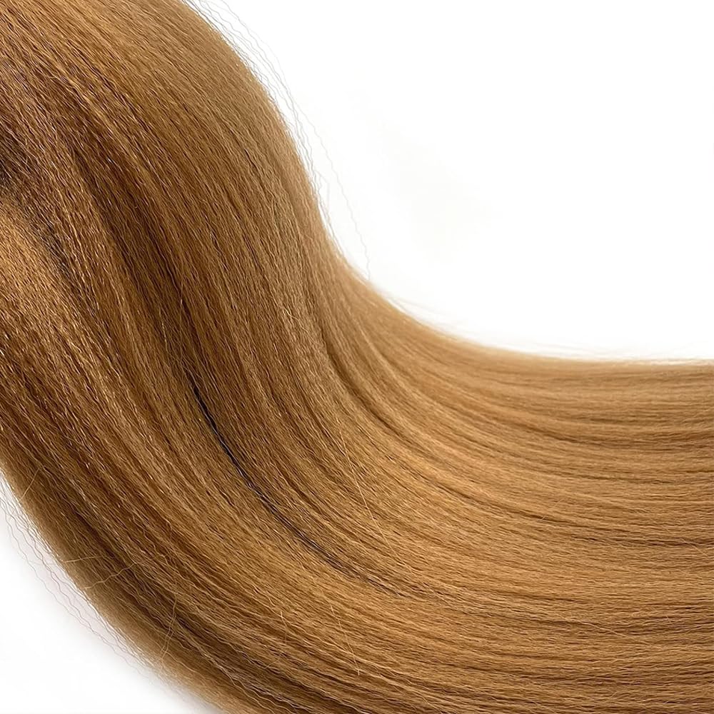Pre Stretched Braiding Hair 30 Inch 8 Packs Honey Blonde Braiding Hair Long Braids Hair Extensions Synthetic Braid Hair For Braiding Crochet Braids