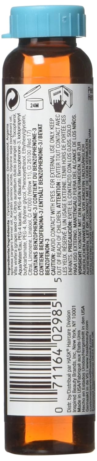 Hask Argan Oil Repairing Shine Hair Oil 5/8 oz (Pack of 12)
