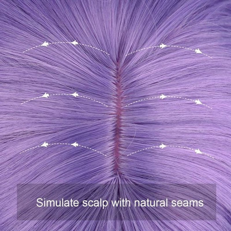 Amyqueen Short Purple Curly Wavy Bob Wigs for Women 12 Inch Shoulder Length Bob Wig with Bangs Synthetic Heat Resistant Fiber Wigs for Daily Party Cosplay Use (Purple)