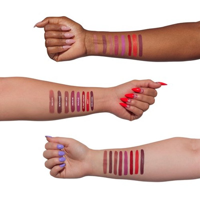 LaBomme - MADAMME MATTE LIQUID LIPSTICK in SPICY- smooth no smudge, no bleed, non-drying lipstick, bold colors, vegan & cruelty free
