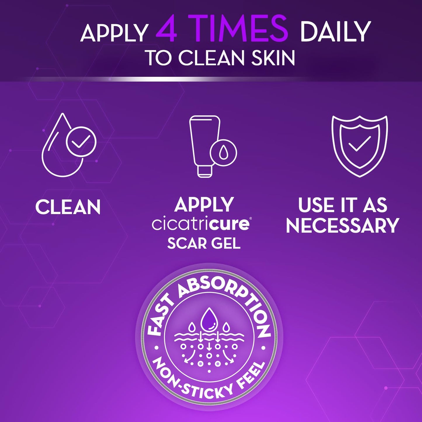 Cicatricure Advanced Scar Gel, Proven Results in 2 Weeks, 1 oz (28 g)