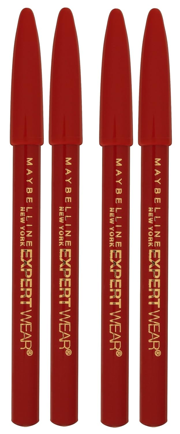 Maybelline Expert Eyes Twin Brow & Eye Pencil, Dark Brown [102], 0.06 oz (Pack of 6)