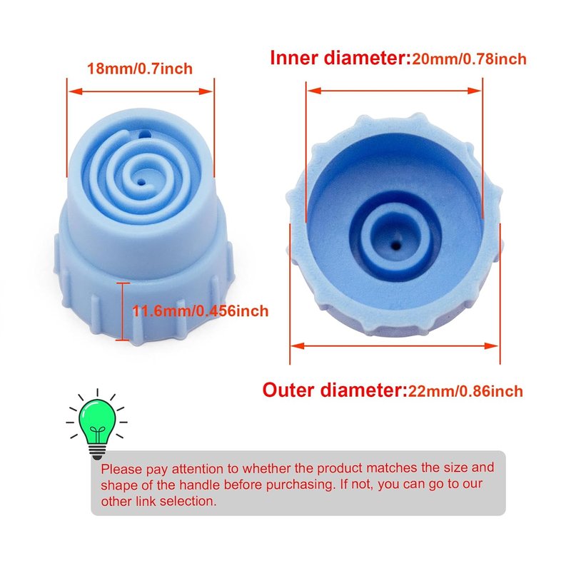 Face Care Skin Beauty Set - Silicone Water Scrub Tips (12 Pcs, Small & Large)
