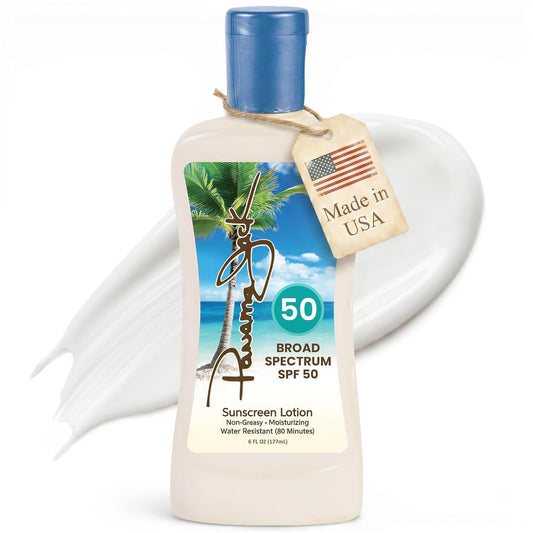 Panama Jack Sunscreen Lotion SPF 50 - High-Protection Formula | 1-Pack