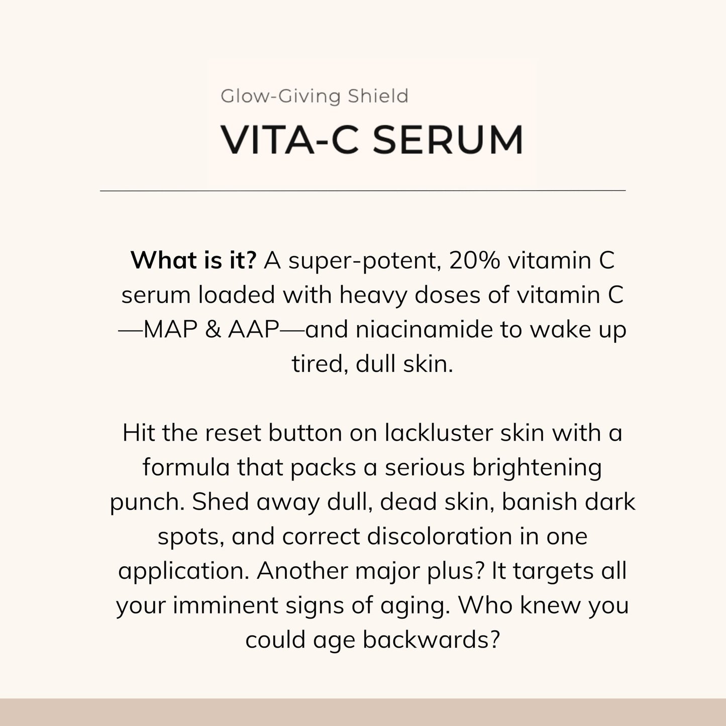 Le Mieux Vita-C Serum - Concentrated Vitamin C & Glutathione Antioxidant Facial Serum for Glowing Skin, VIT C Face Serum to Address the Appearance of Uneven Tone & Blotchiness (1 oz / 30 ml)