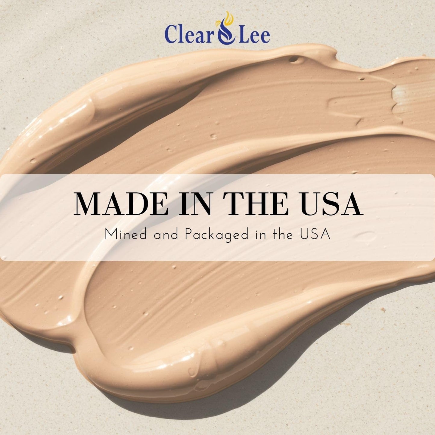 ClearLee Rhassoul Ghassoul Clay Cosmetic Grade Powder - 100% Pure Natural Powder - Great For Skin Detox, Rejuvenation, and More - Heal Damaged Skin - DIY Clay Face Mask (8 oz)