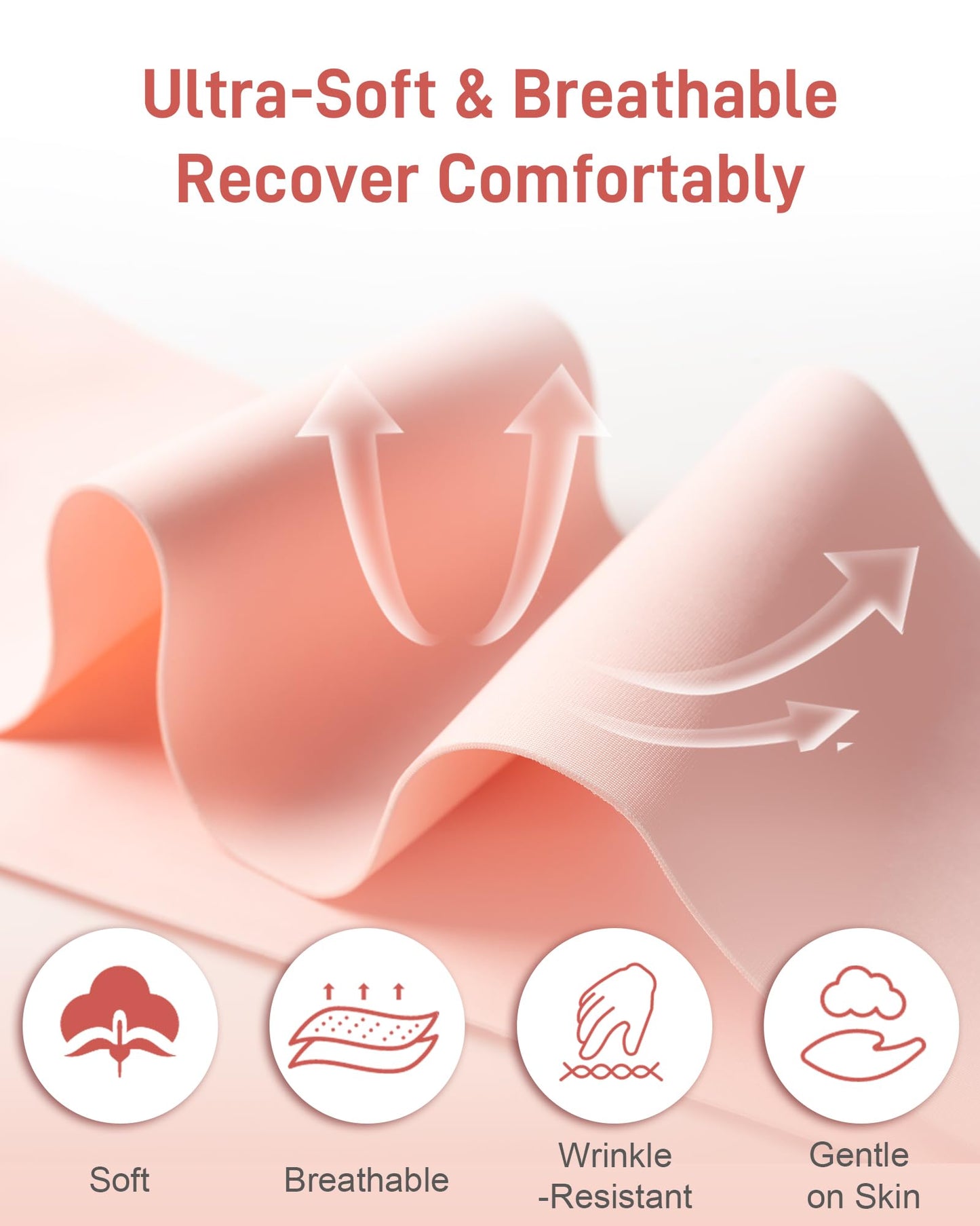 Hysterectomy & C-Section Belly Binder for Post-Op, Hot & Cold Therapy Ice Pack Waist Belt, Lycra Fabric Gel Pad for Incision Protection, Reusable Cooling Wrap for Surgery Pain Relief,Adjustable 28-47"