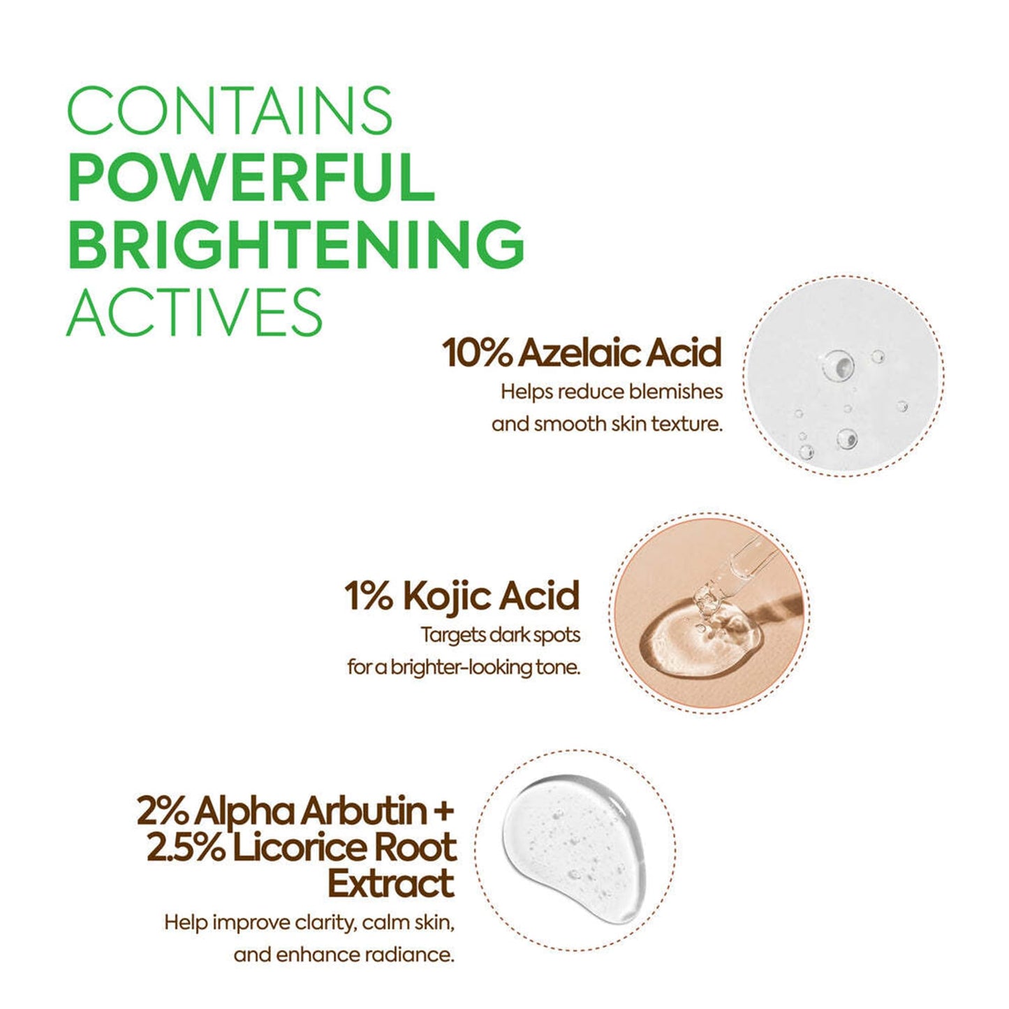 MAKARI Kojic & Azelaic Serum, Multi-Action Skin Care with 10% Azelaic Acid & 1% Kojic Acid, Targets Dark Spots & Uneven Tone, Lightweight Fast-Absorbing Daily Face Serum