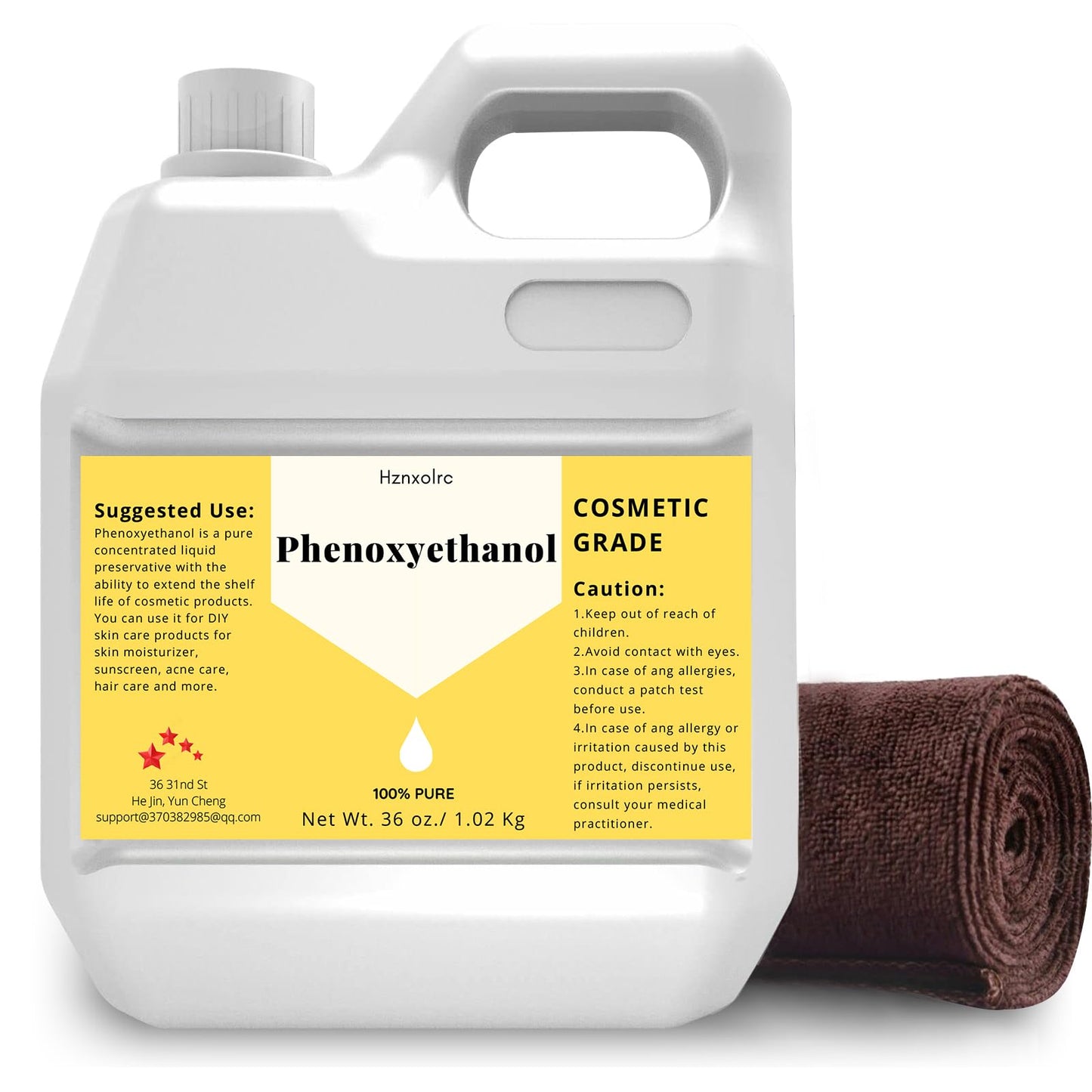 36 oz Phenoxyethanol Preservative Liquid, Premium Liquid Preservative