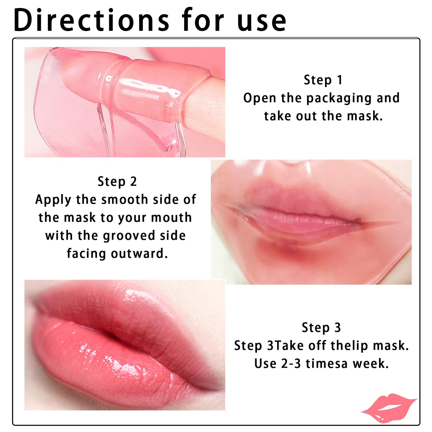 30PCS Lip Masks,Moisturizing Sleeping Lip Mask Sheet,Overnight Lip Masks Bulk,Effectively Nourishing Lip Patches for Spa Daily,Hydrating Lip Care Set for Women and Men