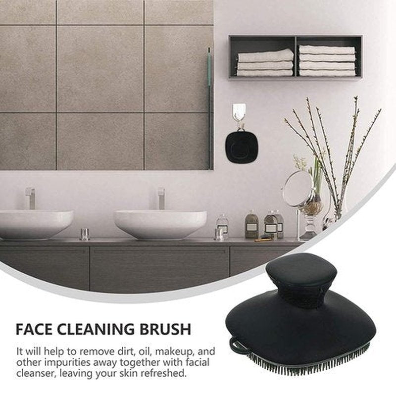 VWMYQ 2 Pack Face Scrubber，Silicone Face Scrubber for Men, Facial Cleansing Brush Silicone Face Wash Brush Manual Waterproof Cleansing Skin Care Face Brushes for Cleansing and Exfoliating