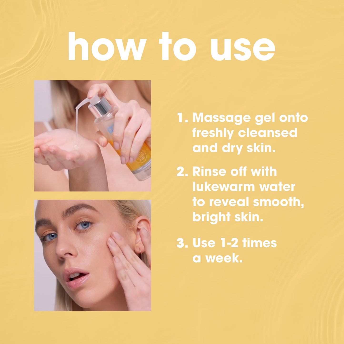 Bye Bye Blemish Vitamin C Exfoliating Gel – Gentle Scrub Gel Exfoliator for Face with Papaya & Lemon Enzymes, Brightening Dead Skin Remover, 4 oz