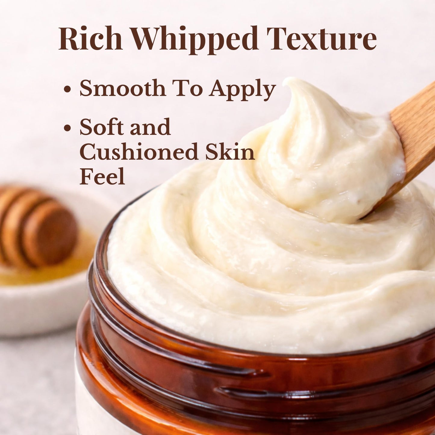Golden Tallow Whipped Tallow Honey Balm for Face & Skin, Beef Tallow Moisturizer Cream, Tallow Face Moisturizer, Tallow and Honey Balm, Deep Moisture for Dry Skin, 4.2 Oz