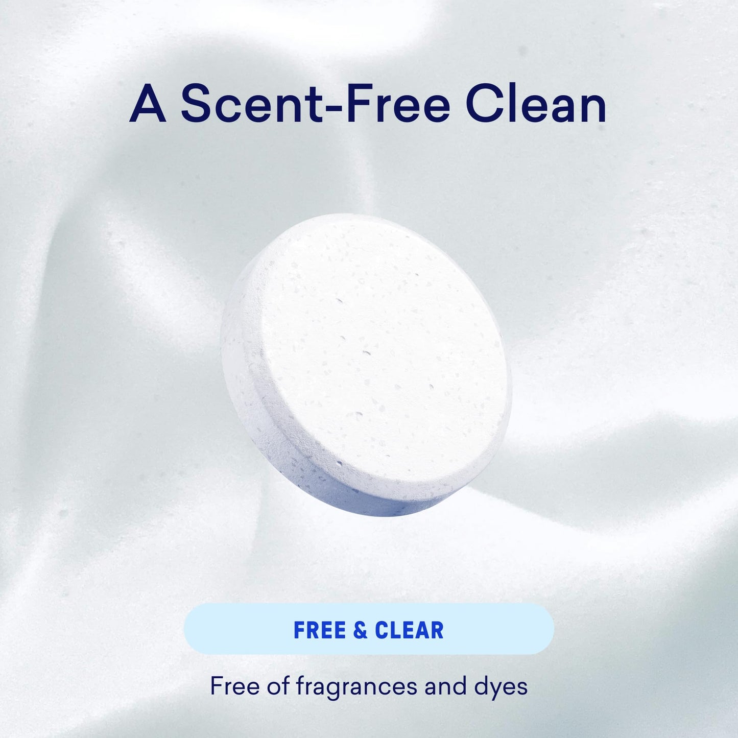 BLUELAND Laundry Detergent Tablets, Starter Set, 60 Count with Tin, Plastic-Free Eco-Friendly, Fragrance Free and Clear, Safe for Sensitive Skin, No Harsh Chemicals, Lifts Tough Stains and Odors