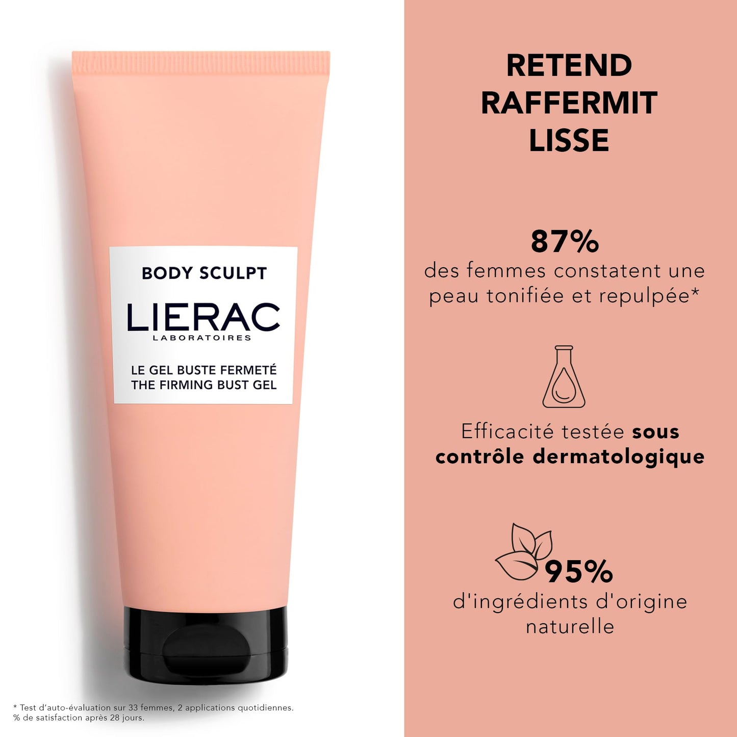 Lierac Body Care – Firming & Cellulite Treatment Creams with Caffeine & Ginger (2.53 Fl Oz)