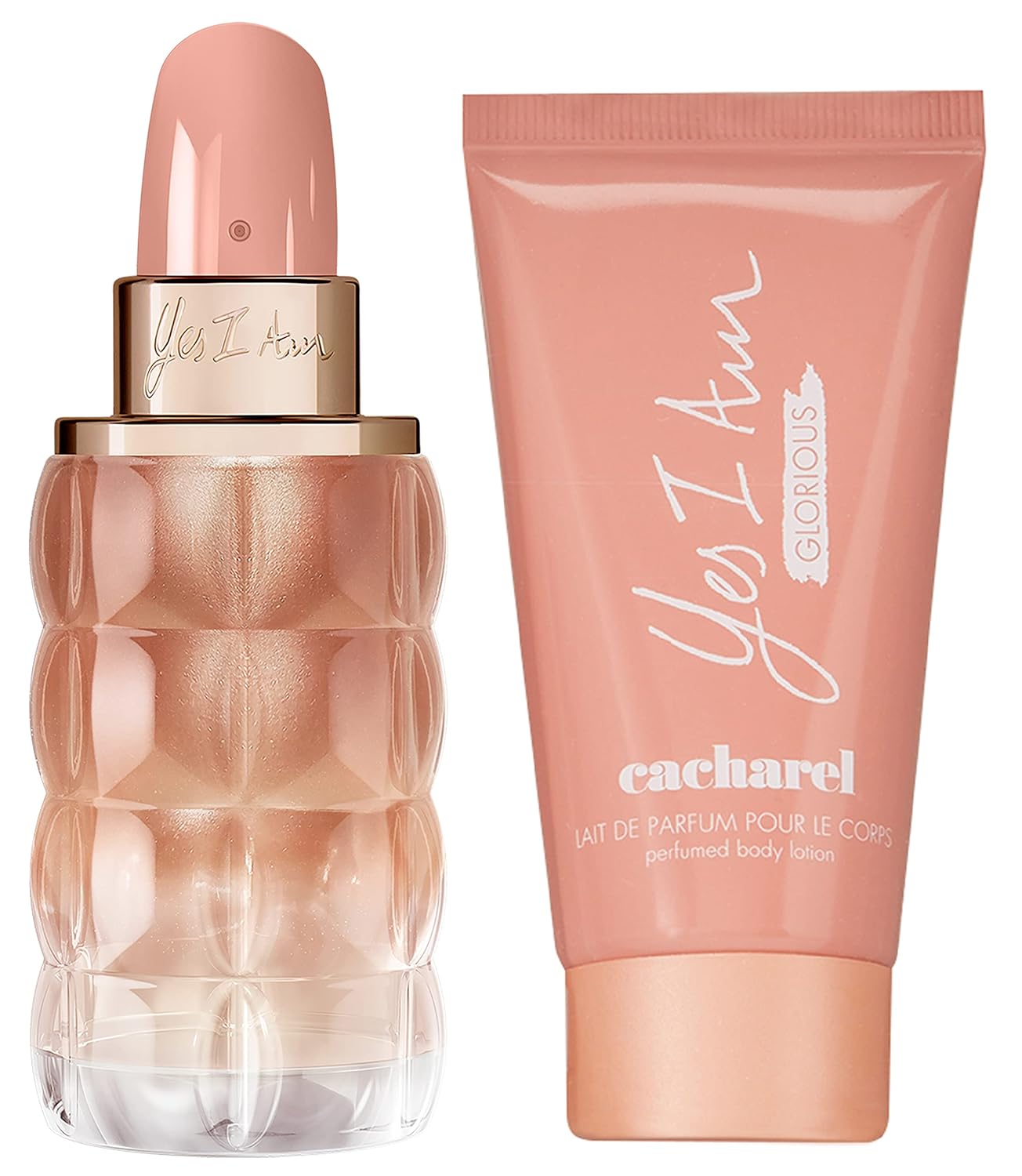Cacharel Yes I Am Glorious, Eau de Parfum for Women, Floral, Ambery With Notes of White Peach & Milkshake