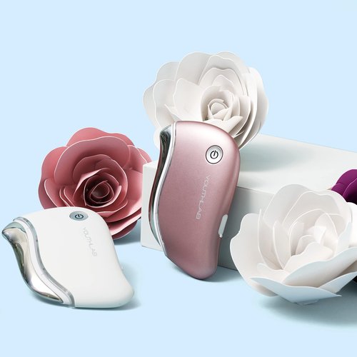 YouthLab ProSculpt Gua Sha, The Ultimate Skin ScrapingMassage Tool, Heat & Electric Vibration, Anti-Aging, EyeFace Puffiness, Wrinkles, FirmTighten, Tension Relief, Acupressure (White)