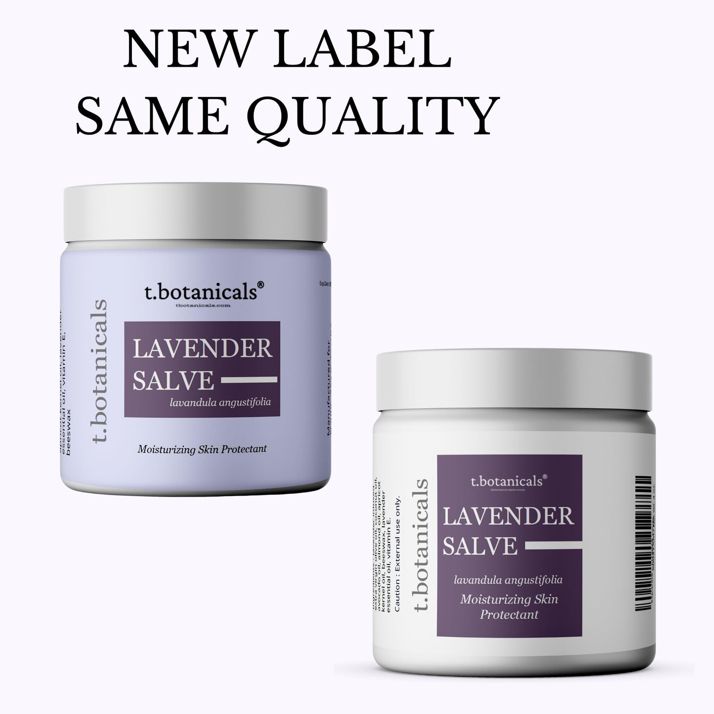 Lavender Salve, All Natural Moisturizing Lavender Balm, Skin Protectant Repair Ointment for Irritated Skin (4 oz)