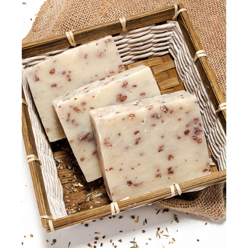 Iron Lion Soap – All-Natural Soap bar for Men & Women – Cold Process, Handmade in the USA - Wildflowers 3-Pack