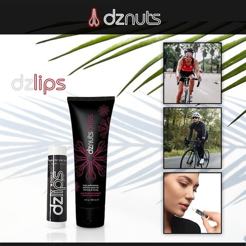 dznuts DZ Lips Care - Lip Repair, Protectant, Moisturizing Balm (DZ Lips + Women's Bliss Chamois Cream)