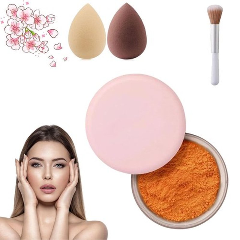 Luminance Milano Pink Powder, Luminance Milano Powder, Luminance Powder, Lightweight, Breathable, Vegan Formula, Waterproof Setting Powder for All Skin Tones (07, 0.2 Ounce (Pack of 1))