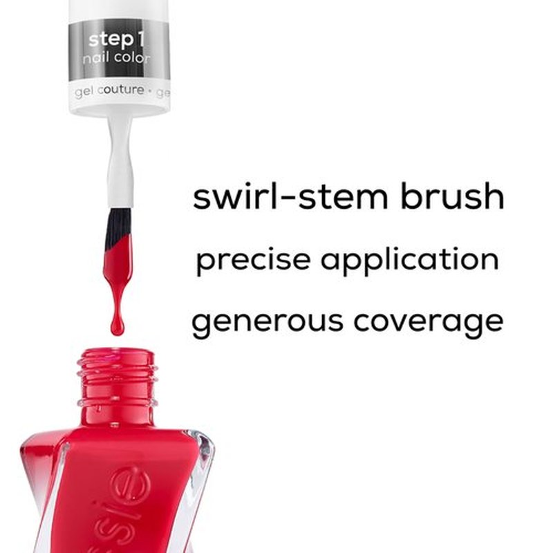 essie gel couture, Long-Lasting Nail Polish, Vegan, Be Dazzled, Blue, Statement Peace, 0.46 fl oz