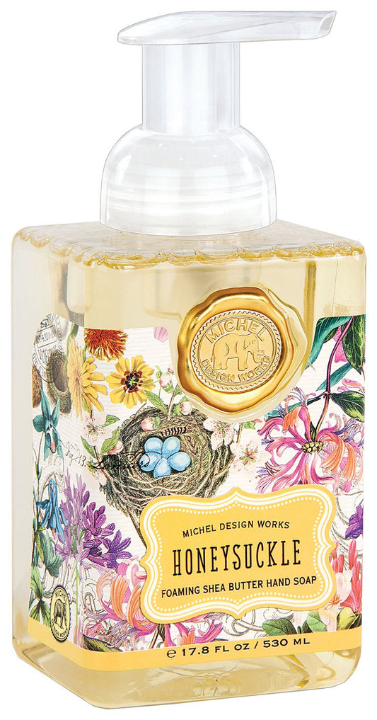 Michel Design Works Foaming Hand Soap, 17.8-Ounce, Honeysuckle