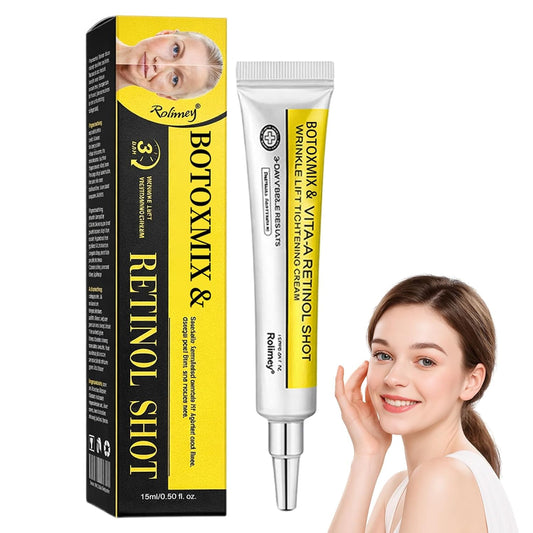 Wrinkle-Lift Tightening Cream - Botoxmix & Vita A Retinol Shot for Youthful Skin | Deep Moisturization (1PC)