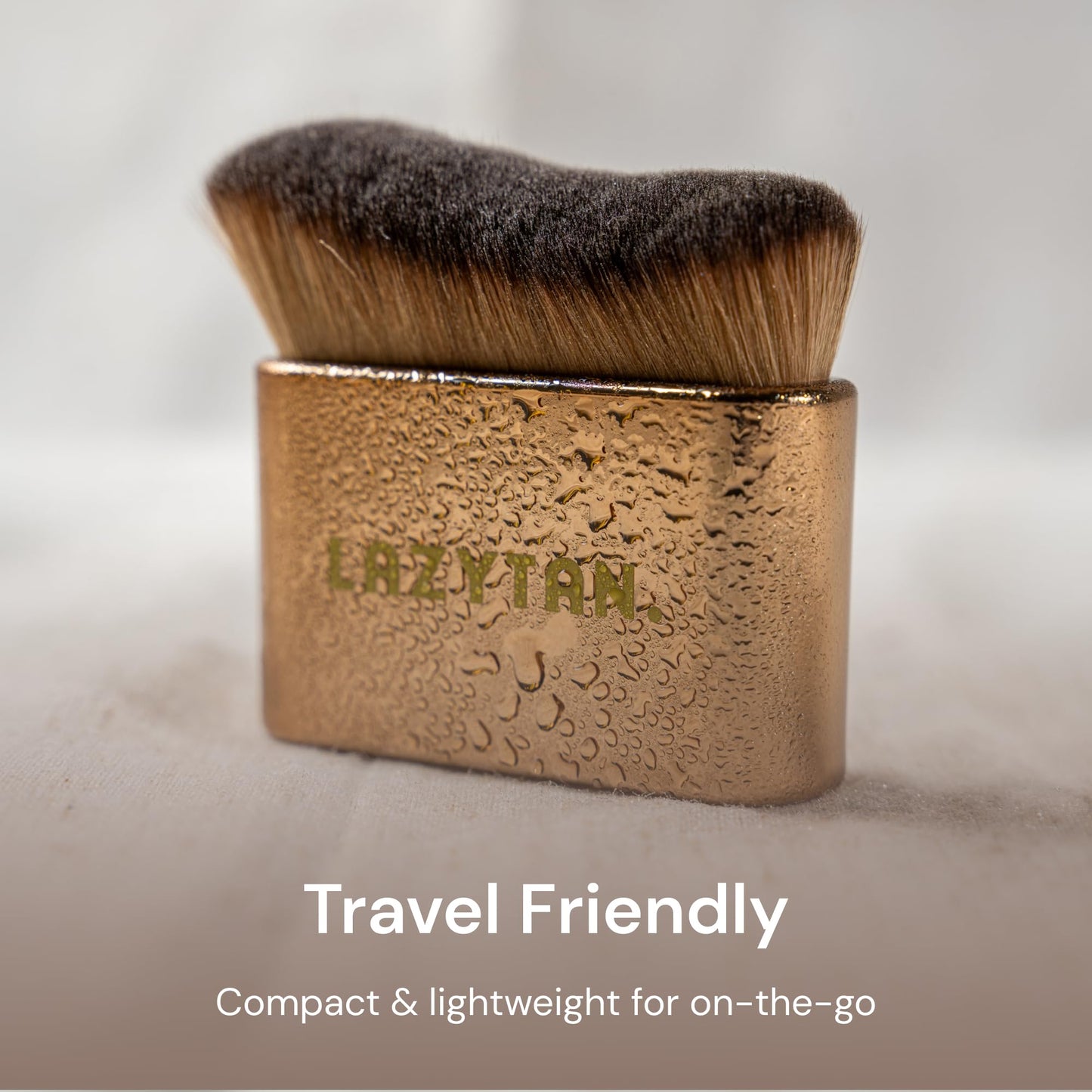Lazy Tan - Self Tanner Blending Brush, Kabuki Brush for Self Tanner, Streak Free Applicator for Face, Body, Legs, Neck and Contours