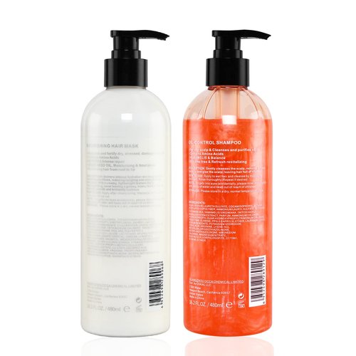 Suisuaie Clarifying Shampoo and Conditioner Set for Greasy Hair, Build Up, and Dry Ends - 32.4 Fl Oz