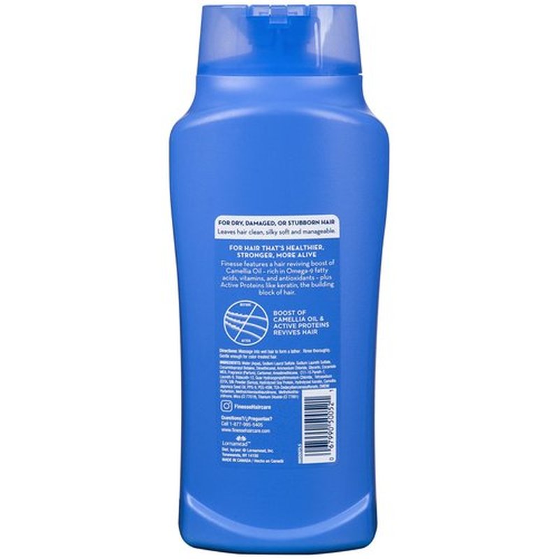 FINESSE Restore + Strengthen Moisturizing Conditioner, 24 oz, Moisturize & Repair Dry or Damaged Hair for Soft, Healthy Looking Hair (Pack of 2)