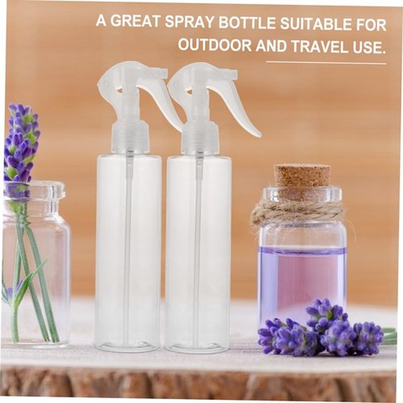 Mikinona 10pcs Spray Bottle Travel Dispenser Perfume Holder Cosmetics Subpackaging Bottle Clear Container Clear Perfume Stand Hand Wash Dispenser Shampoo Travel Container Scent Pp re-usable