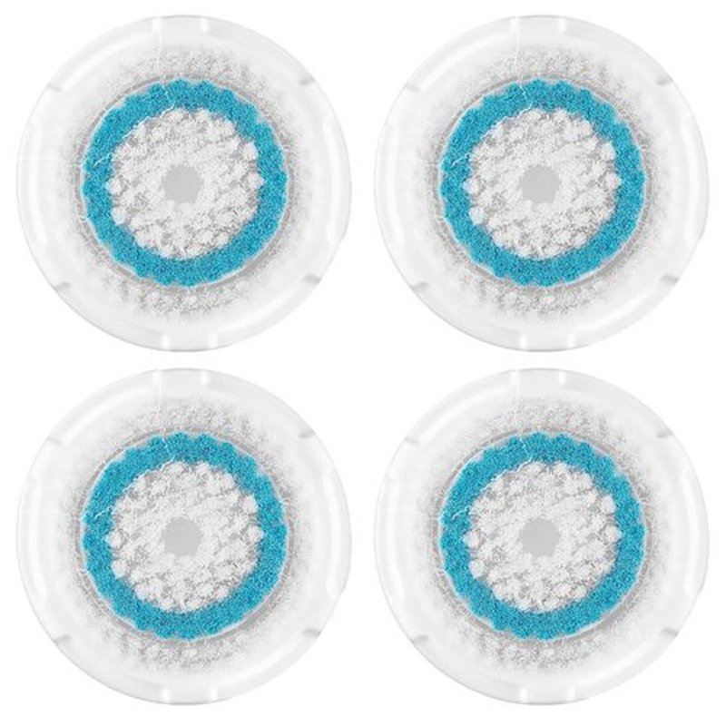Evetree Deep Pore Face Cleansing Brush Head Replacements Compatible with Clarisonic Mia 1, Mia 2, Mia Fit, Alpha Fit