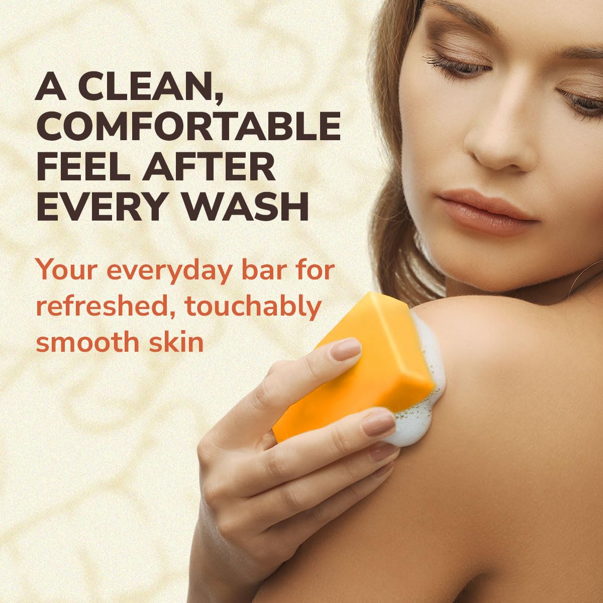 AURAE Turmeric Soap Bar for Clear, Hydrated Skin, Gentle Face & Body Cleanser with Retinol, Hyaluronic Acid, Shea Butter, Olive Oil & Vitamin E, Paraben & SLS Free (3.5oz x 2 Bars)
