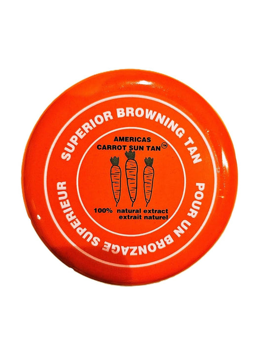 Natural Tanning Cream - Fast-Acting Carrot & Henna Formula for Deep Golden Tan | Moisturizing SPF 0