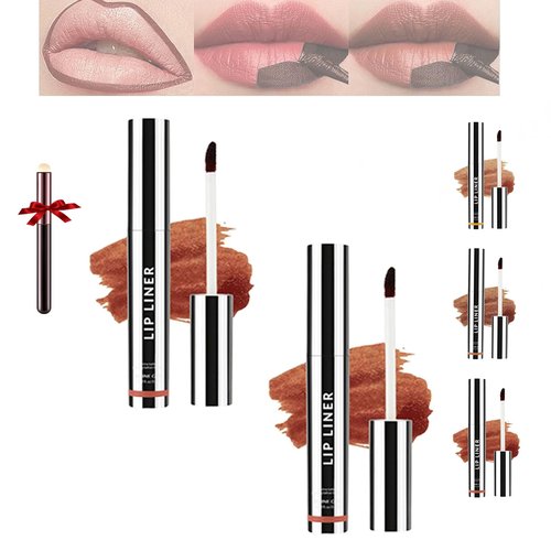 Qorva Peel off Lip Liner Stain, Qorva lip - qorva peel off lip liner stain nude, Qorva Lipstick, Timbersonic Peel off Lip Stain, Lip Stain Peel Off Long Lasting Waterproof (03 * 2)
