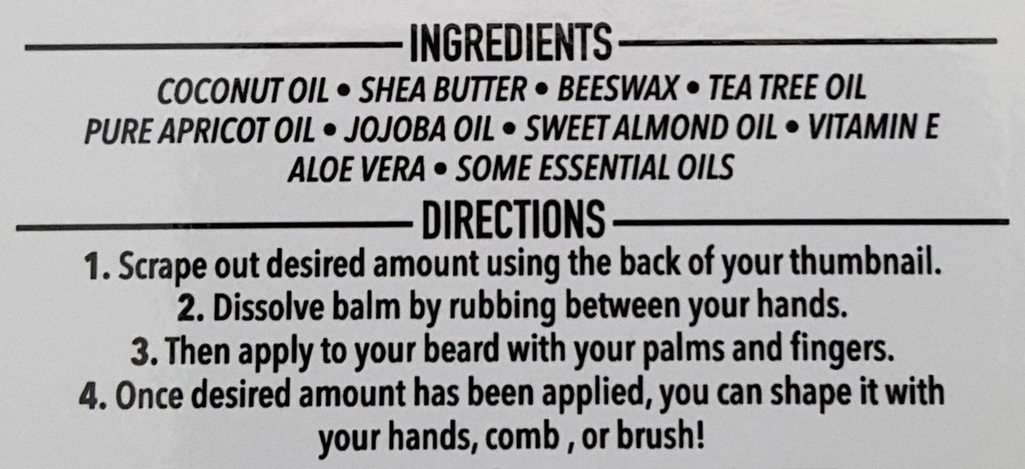 GRAVE BEFORE SHAVE Beard Balm, The Outdoorsman Blend, 2 oz