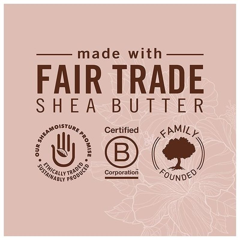 Shea Moisture Coconut & Hibiscus Curl & Style Milk, 8 Fl Oz (Pack of 2)