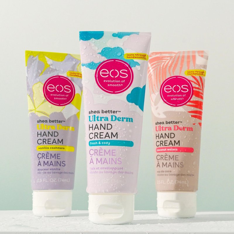 eos Shea Better Hand Cream - Coconut Hand Lotion and Skin Care | Instant Hydration + Lasting Protection | 2.5 oz