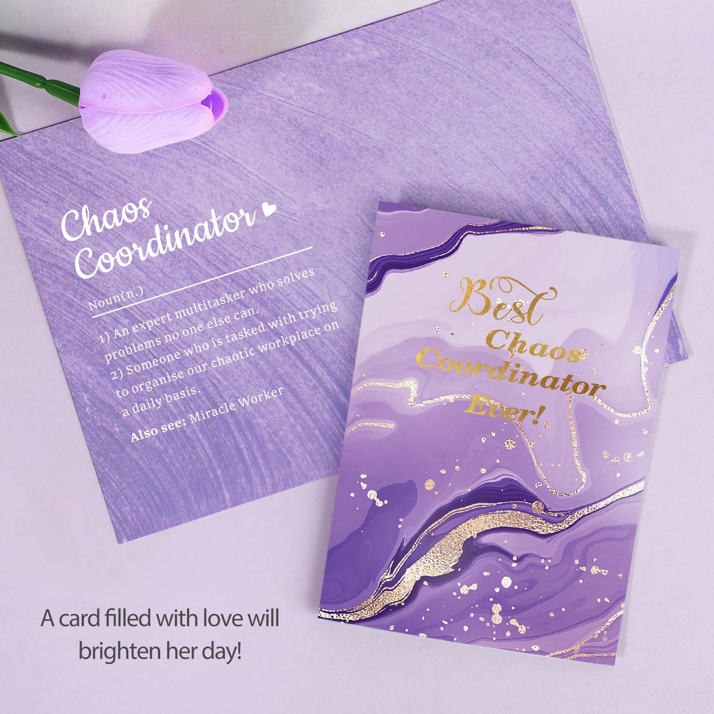 Inspirational Gifts for Women, Motivational Gift Encouragement Gifts Cheer Up Christmas Birthday Gift with Positive Affirmations Little Reminders Tote Bag for Her Sister Best Friend Coworker Purple