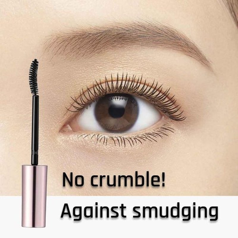 HEROINE MAKE by KISSME Mascara Duo Set, LIMTED EDITION, Volumizing Eyemakeup Mascara with Waterproof Black Curvy Brush Balck + Gentle Eye Makeup Remover for Waterproof Mascara in Trial Size