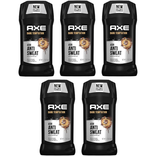 Axe Dry Antiperspirant Deodorant Stick, Dark Temptation, 2.7 Ounce (Pack of 5)