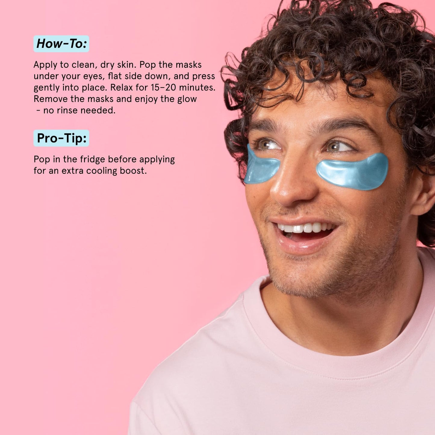 grace & stella Award Winning Under Eye Mask Reduce Dark Circles, Puffy Eyes, Undereye Bags, Wrinkles, Gel Under Eye Patches, New Mom Gifts - Vegan Self Care (48 Pairs, Blue)