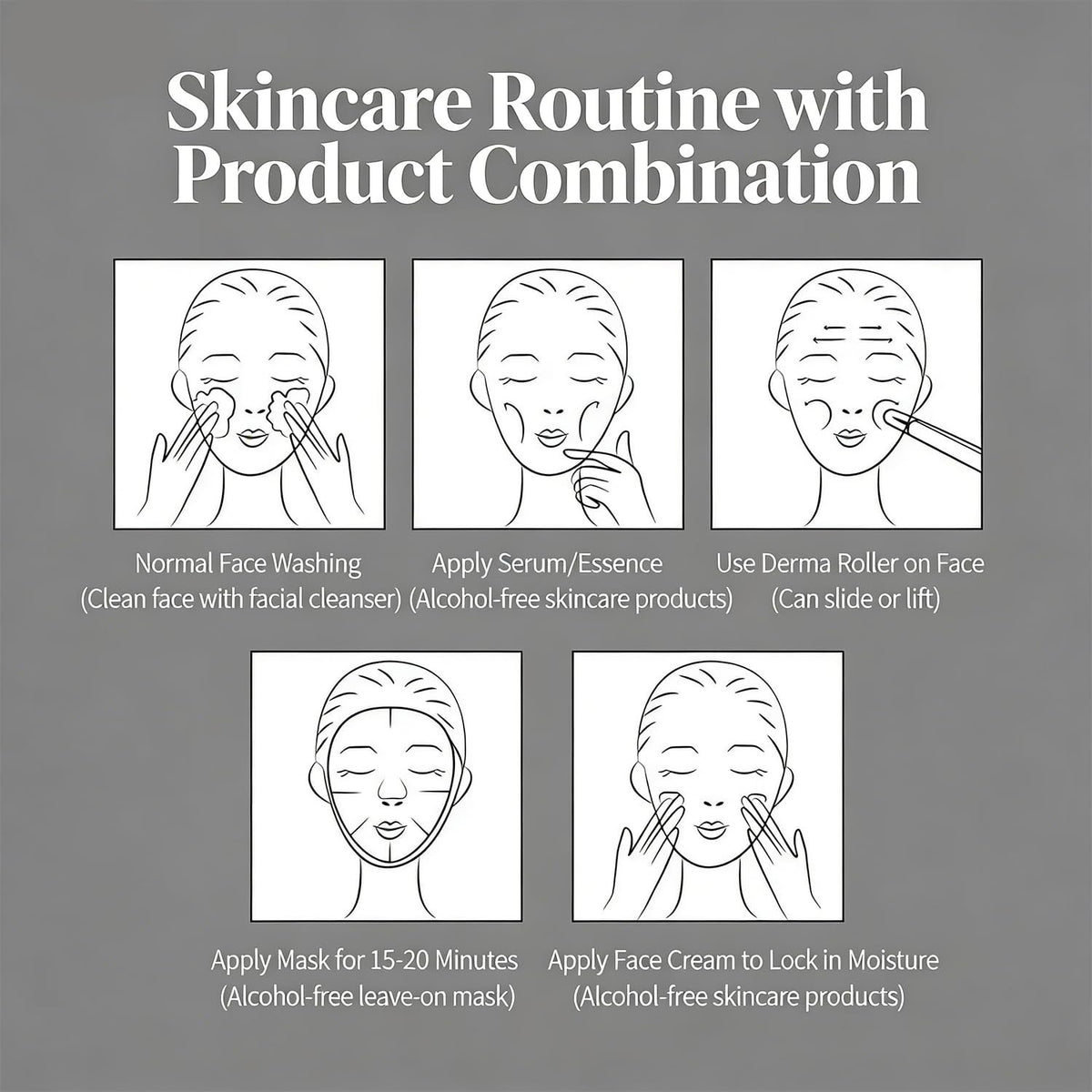 Derma Roller Pen 0.25mm At Home Use, Microneedling Pen Beauty Tool for Hair Face Scalp Beard Skin Care For Men & Women