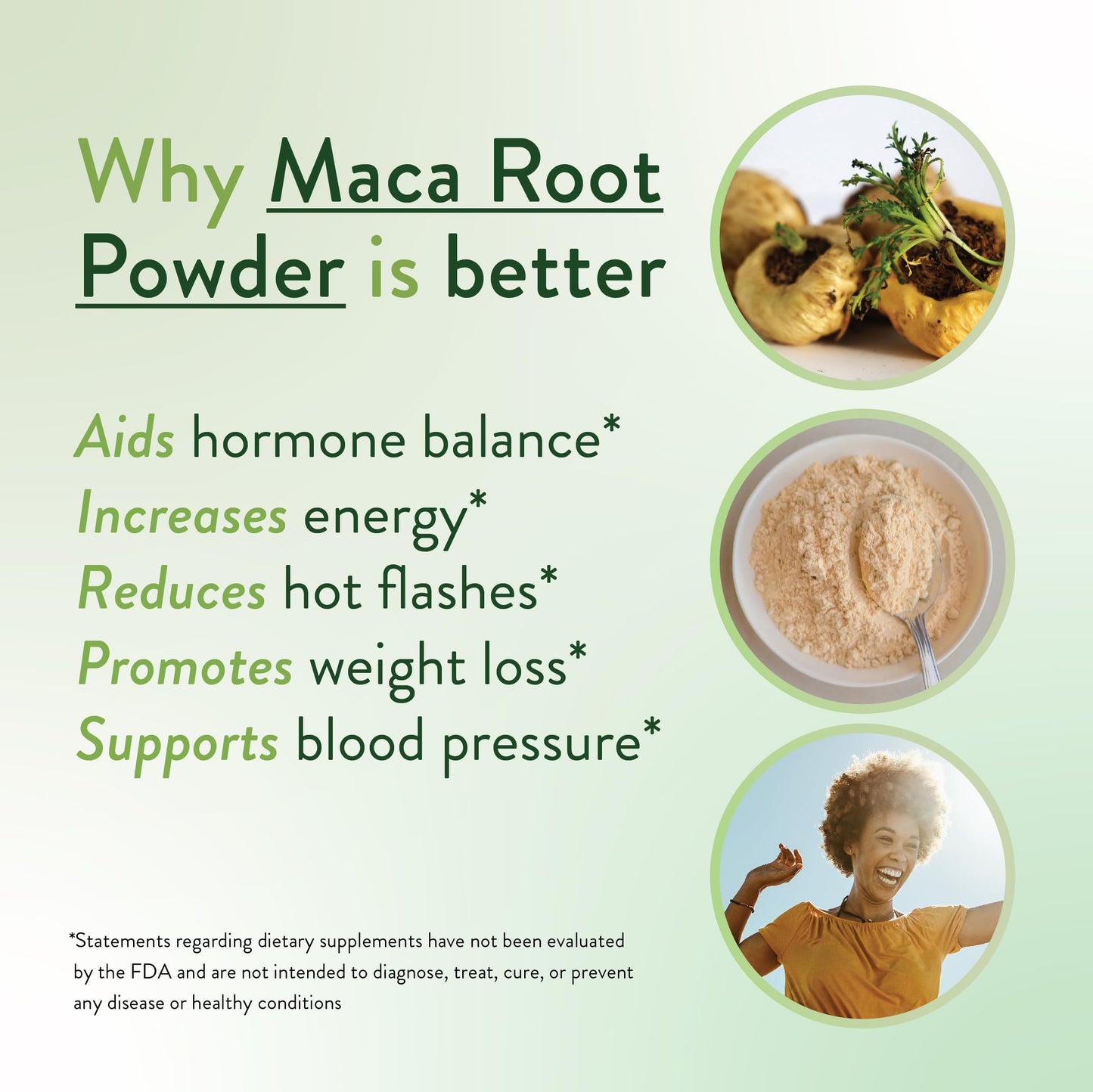 VIDAPURA Mighty Maca Plus by Dr. Anna Cabeca – Organic Superfood Greens Powder for Daily Energy & Vitality, Vegan & Alkaline, 60 Servings